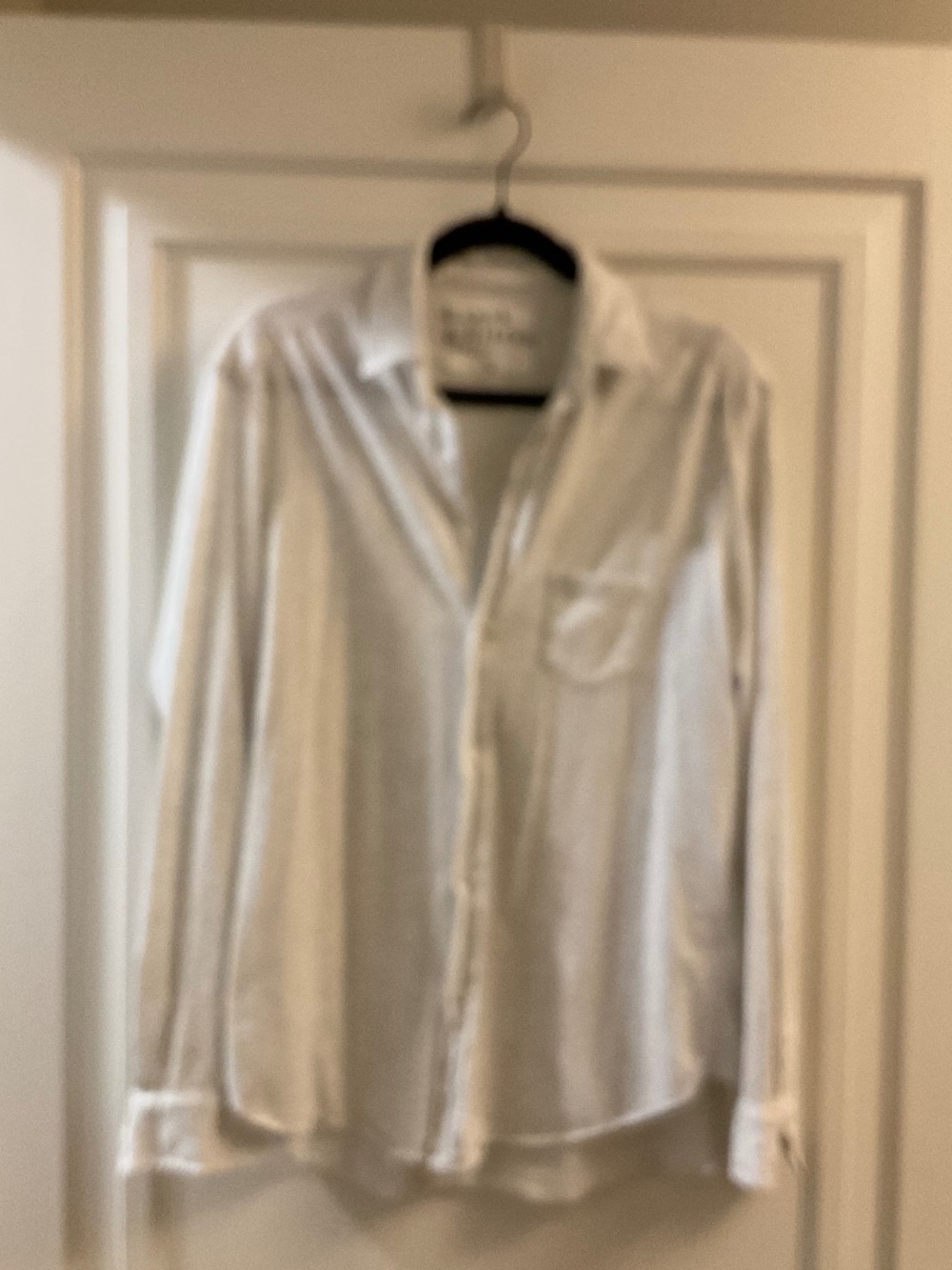 Frank & Eileen tee lab sz large / grey and white